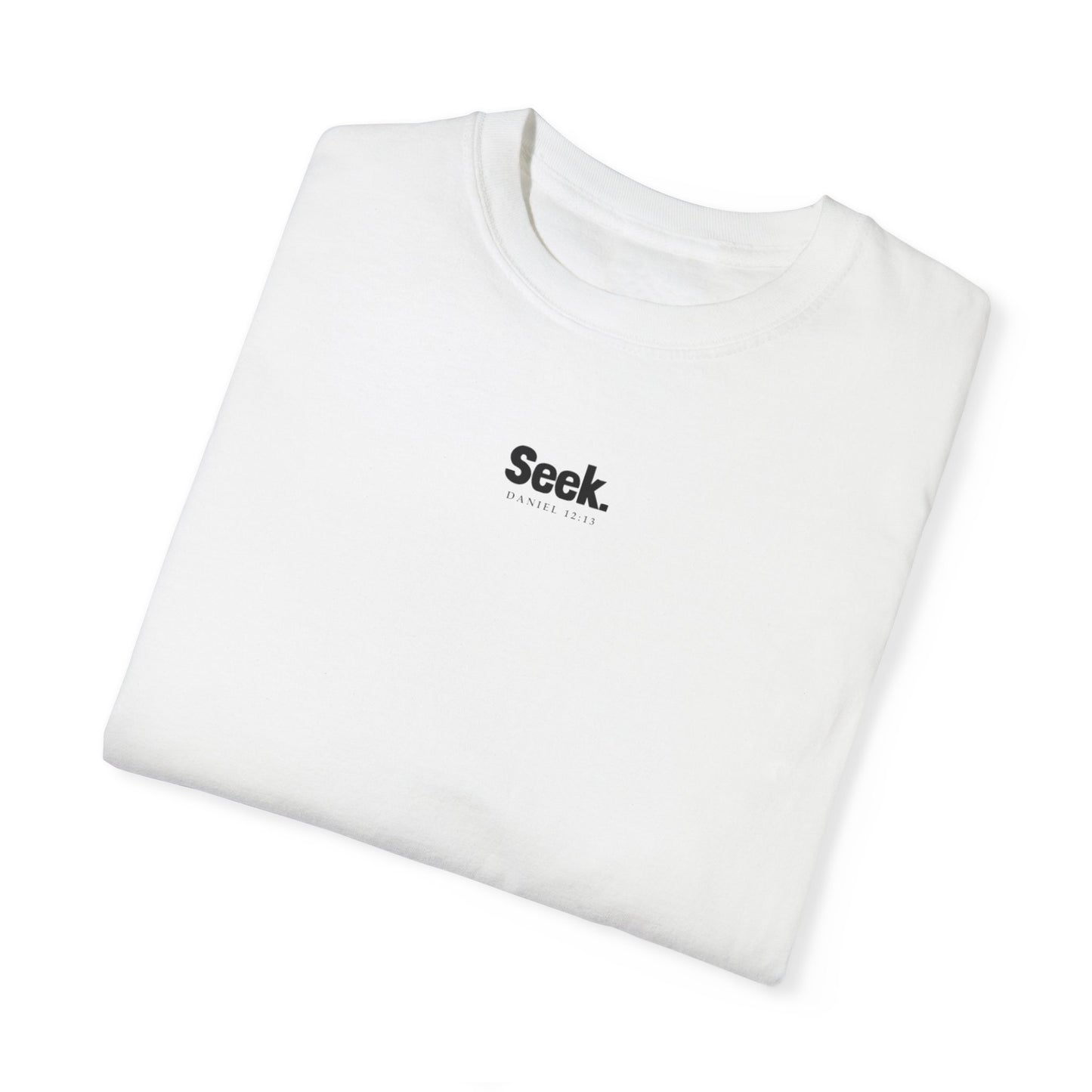 SEEK Unisex Garment-Dyed T-shirt