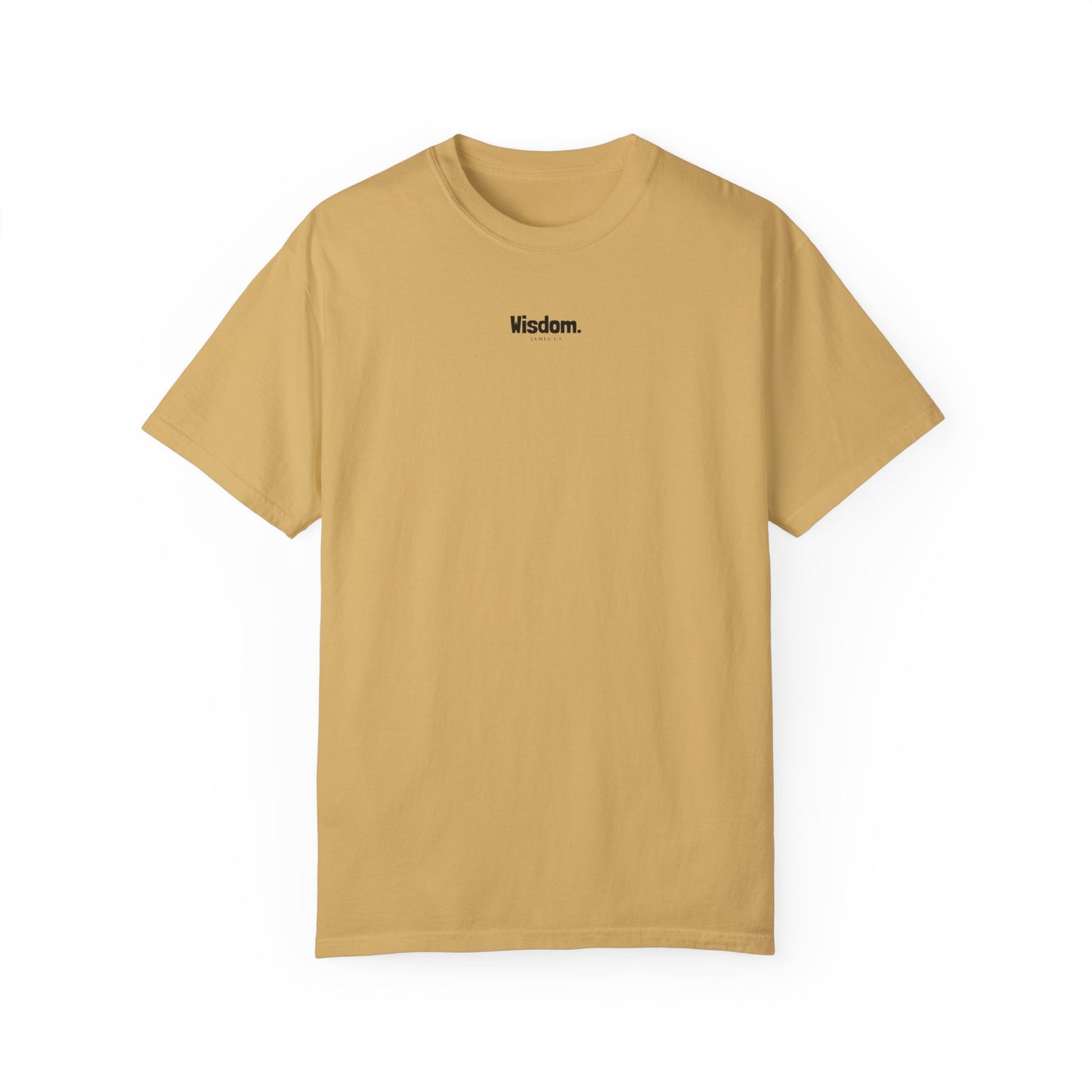 WISDOM Unisex Garment-Dyed T-shirt