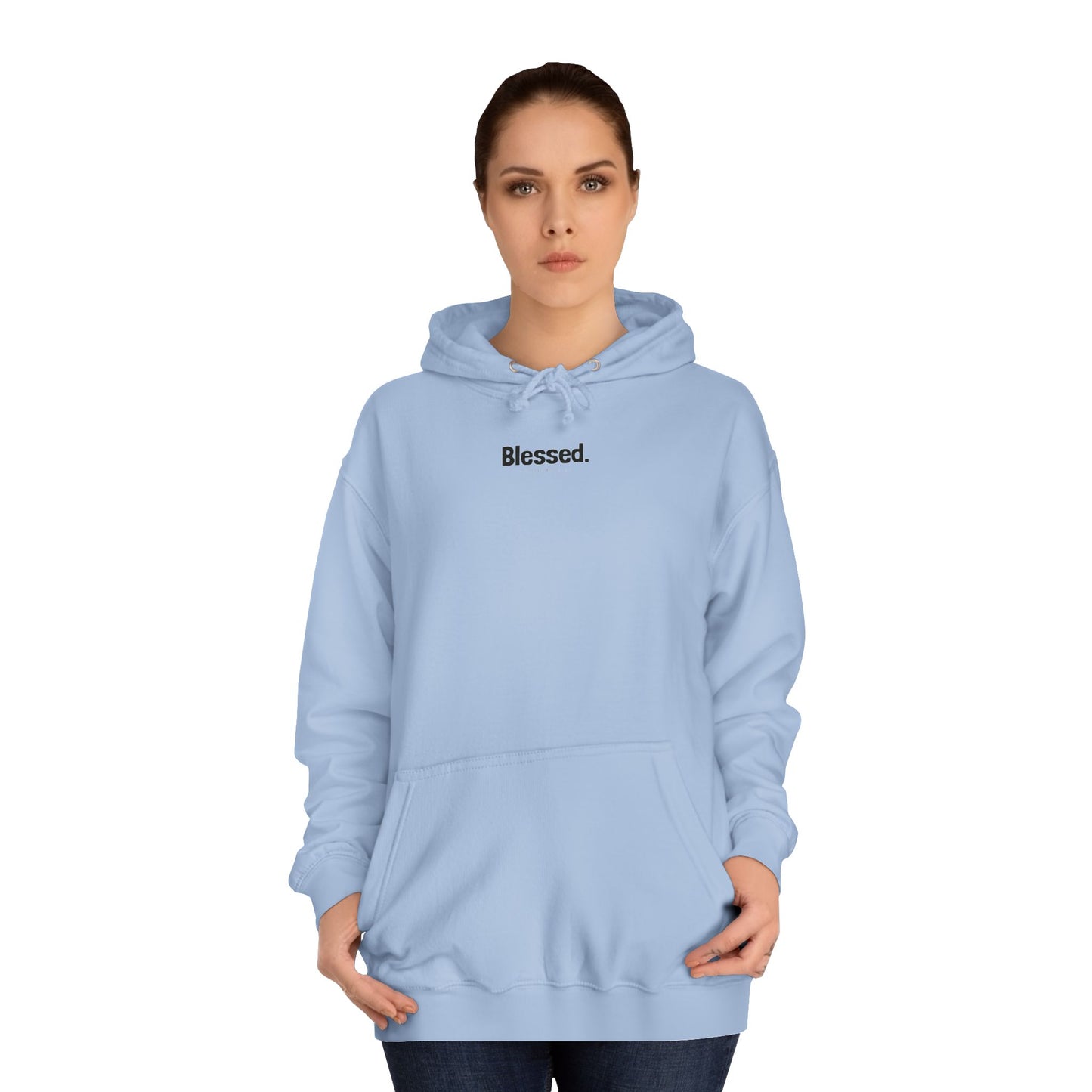 BLESSED Unisex College Hoodie