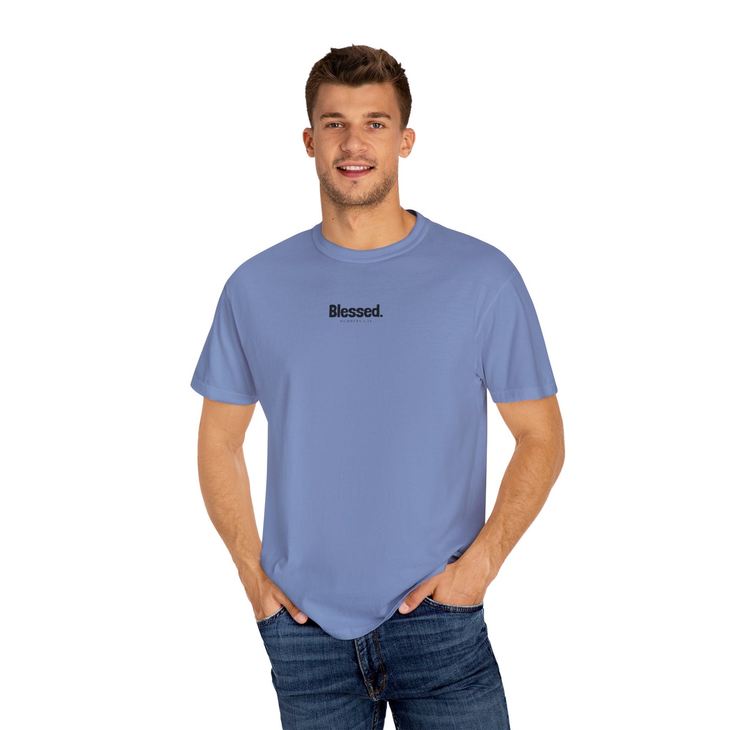 BLESSED Unisex Garment-Dyed T-shirt