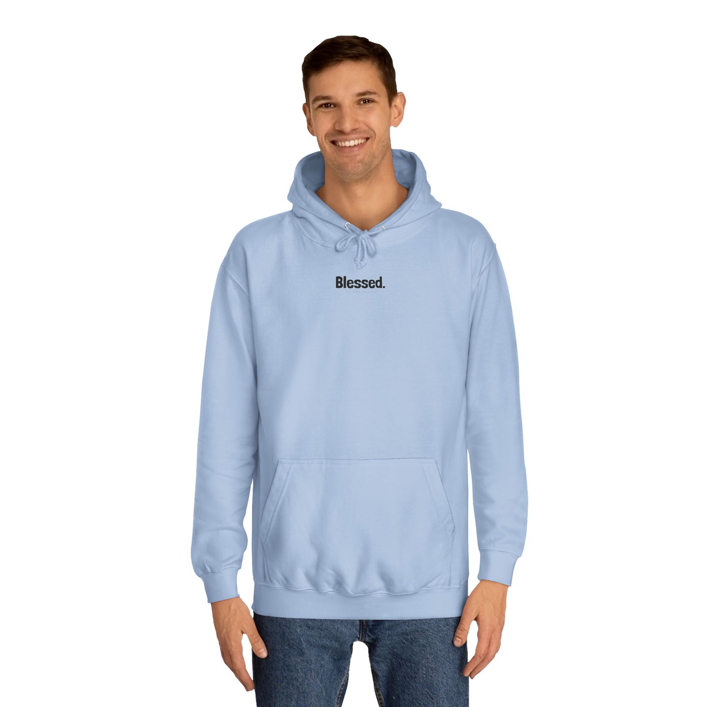 BLESSED Unisex College Hoodie
