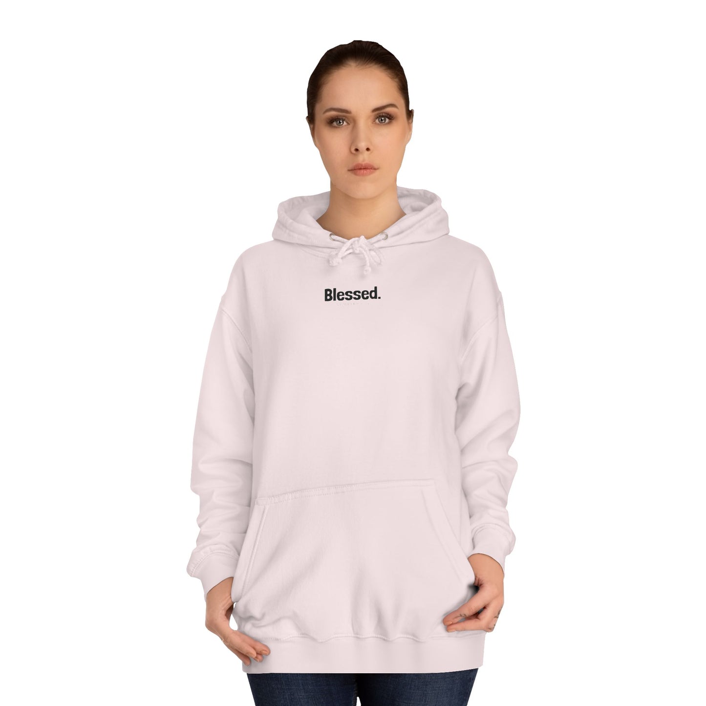 BLESSED Unisex College Hoodie