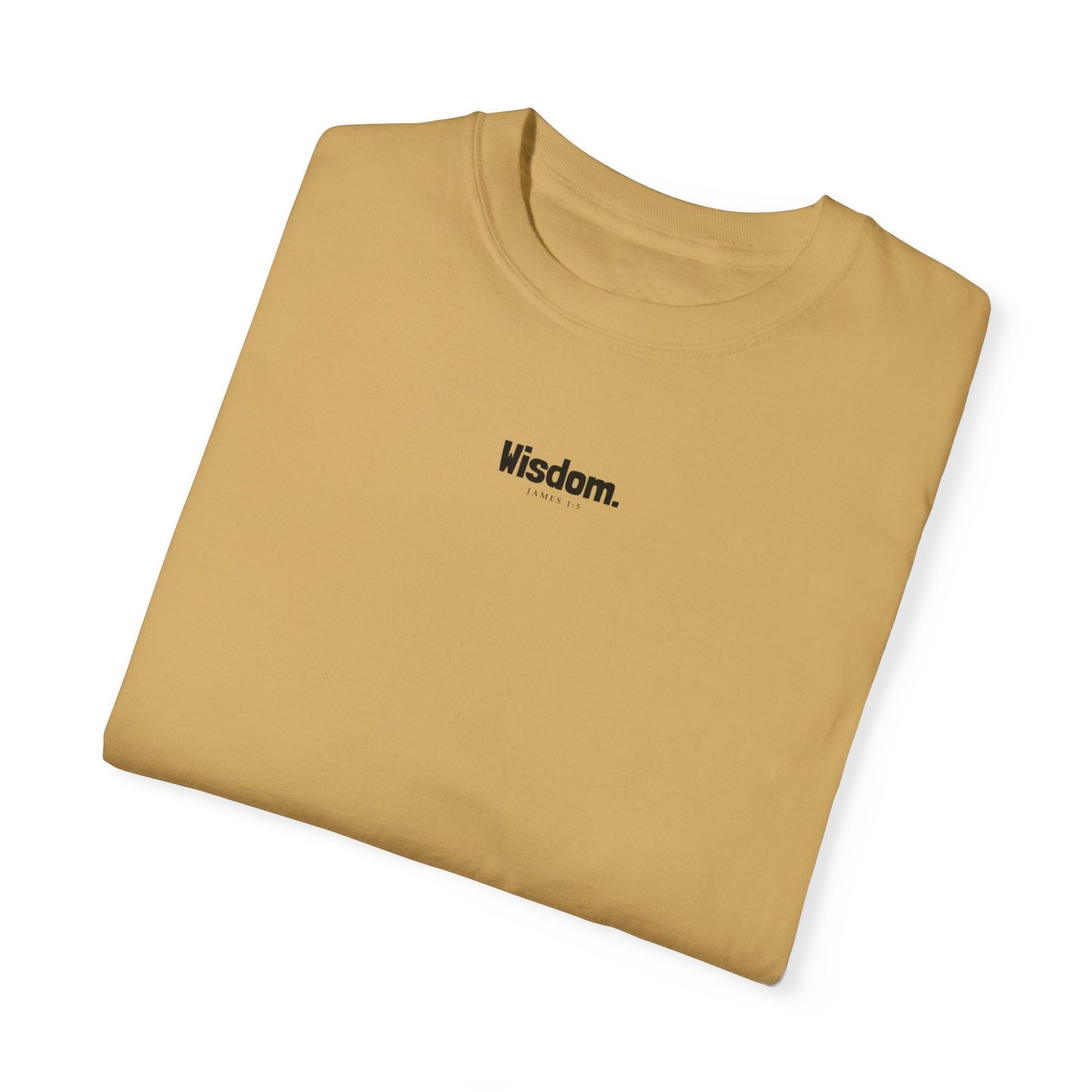 WISDOM Unisex Garment-Dyed T-shirt