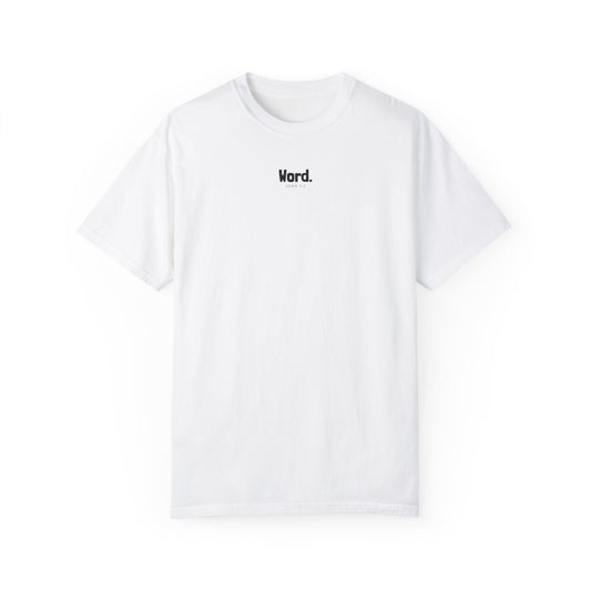 WORD Unisex Garment-Dyed T-shirt