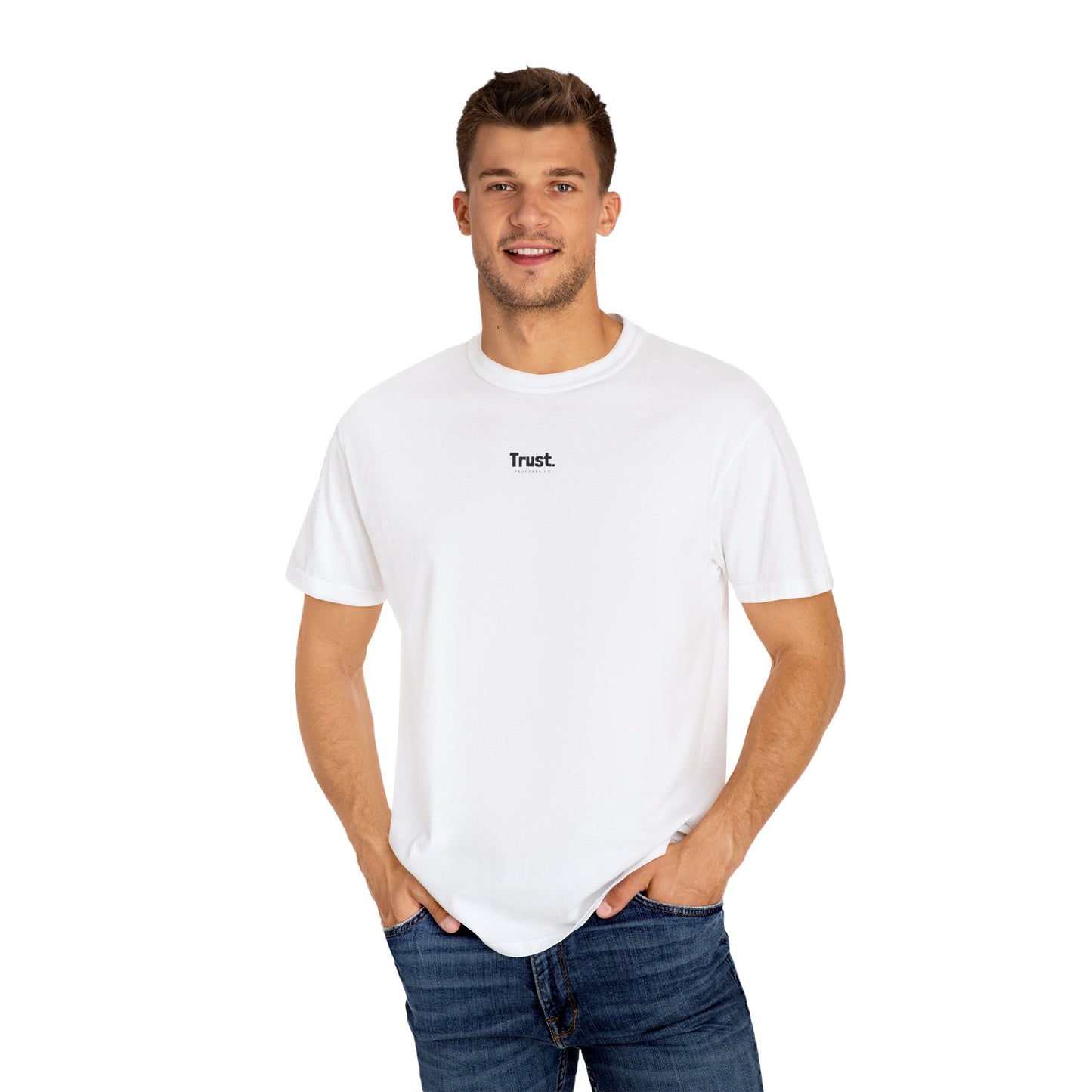 TRUST Unisex Garment-Dyed T-shirt