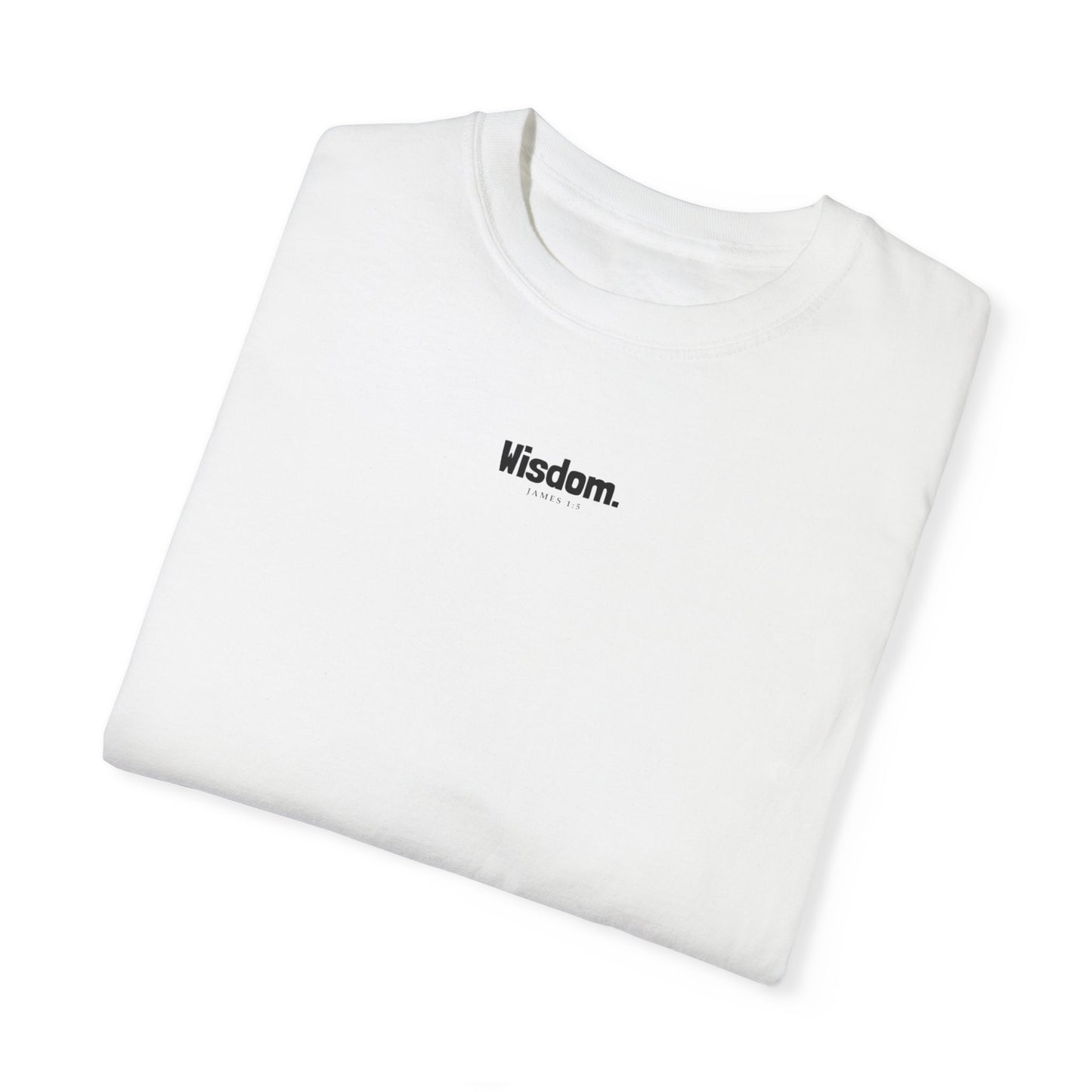 WISDOM Unisex Garment-Dyed T-shirt