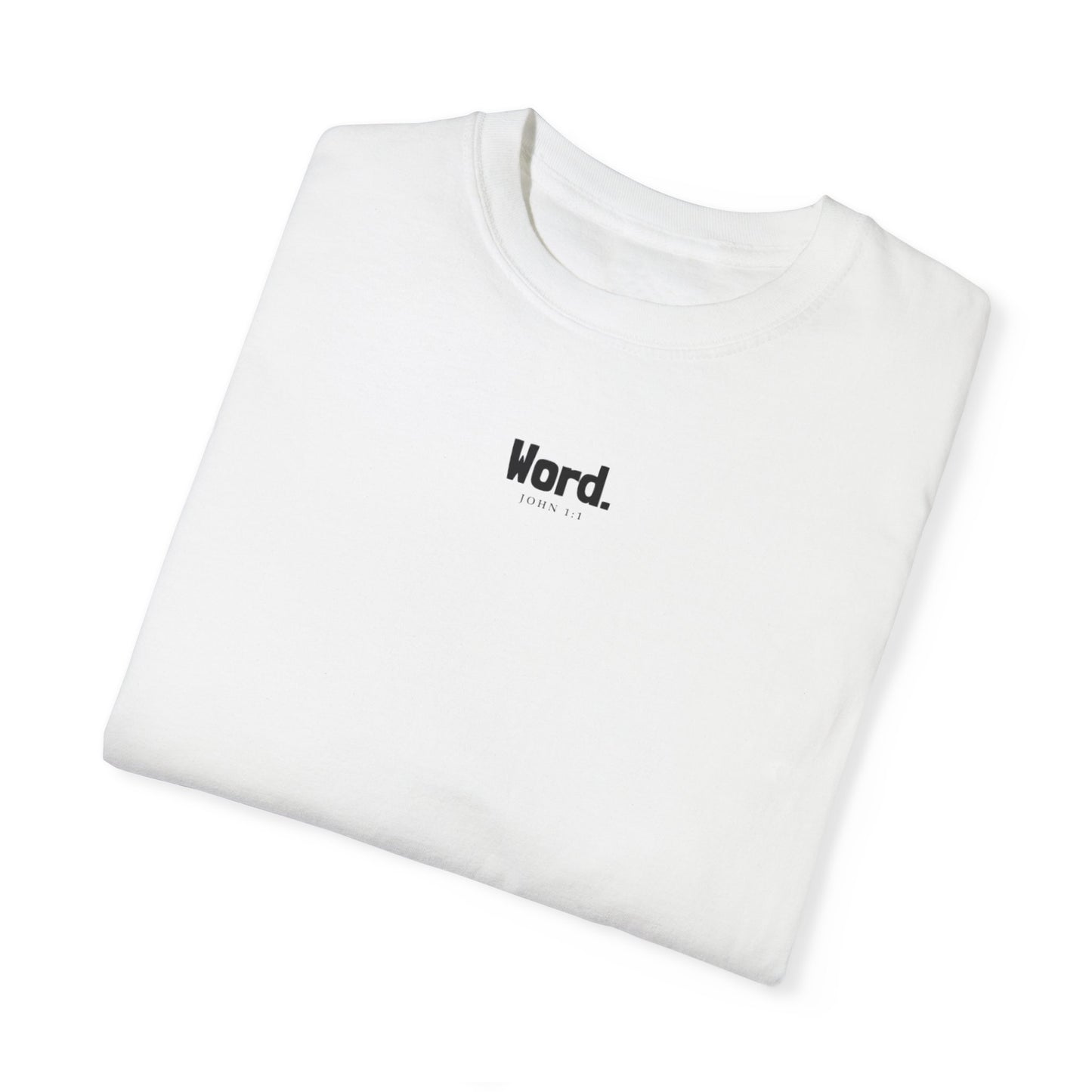 WORD Unisex Garment-Dyed T-shirt